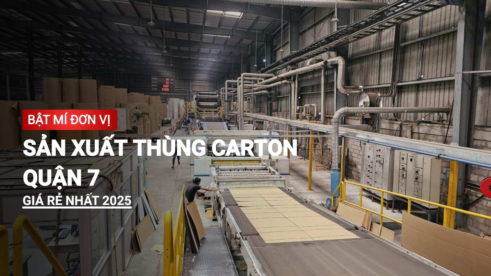 Bật mí đơn vị sản xuất thùng carton quận 7 giá rẻ nhất 2025