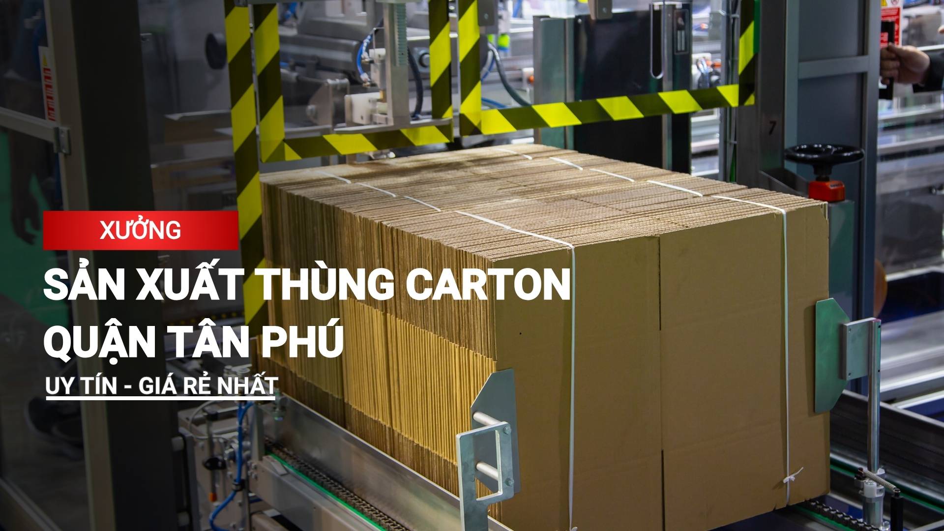 Xưởng sản xuất thùng carton Tân Phú uy tín giá rẻ nhất 2025 
