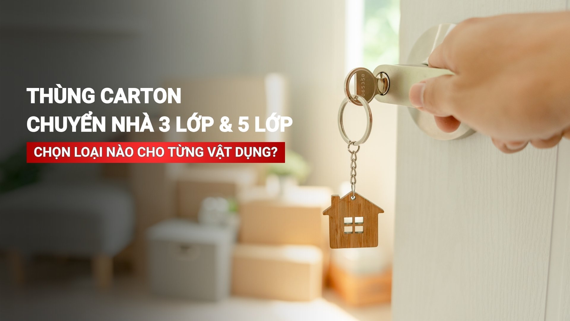 Thùng carton chuyển nhà 3 và 5 lớp: Chọn loại nào cho từng vật dụng?