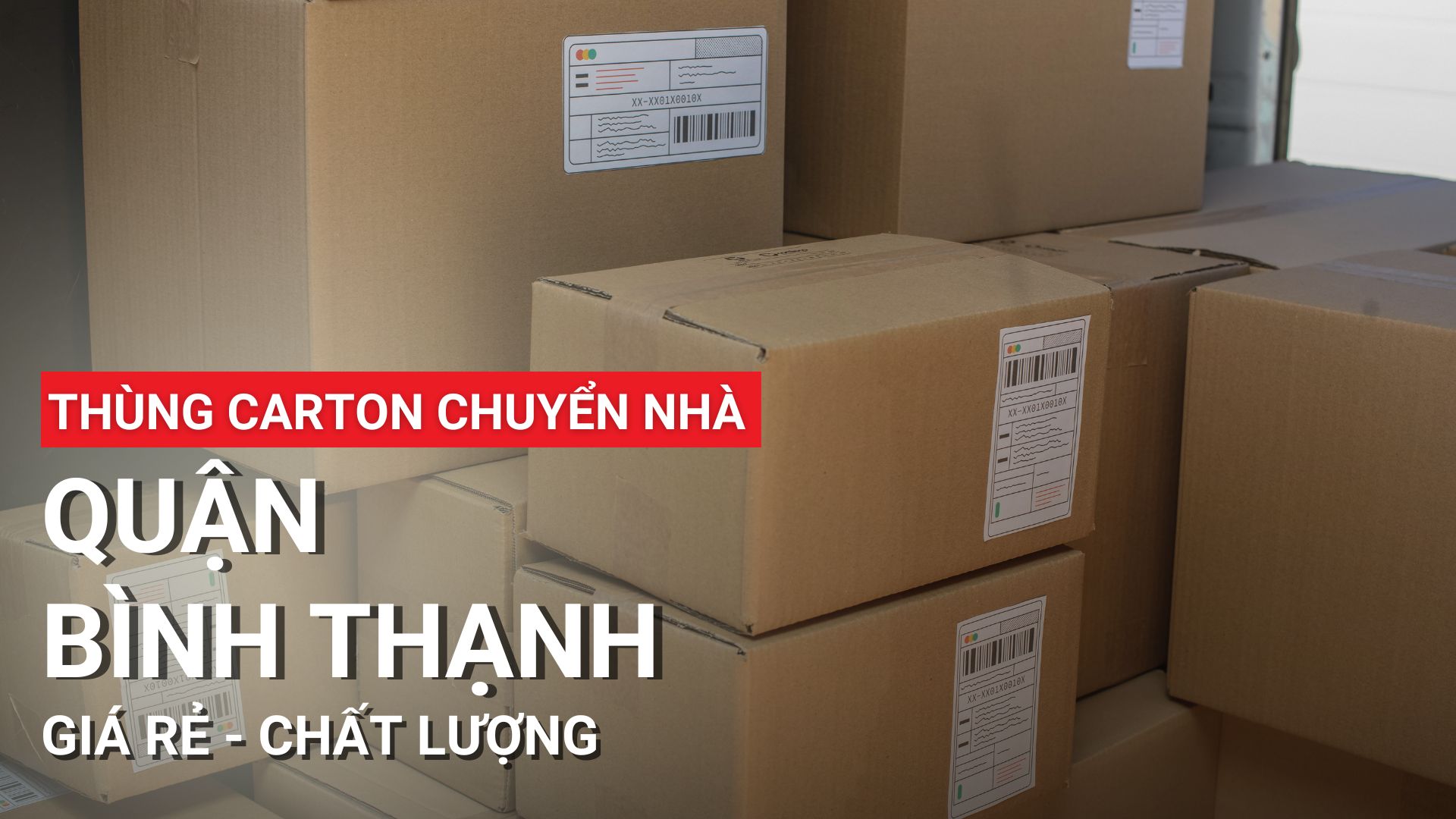 Thùng carton chuyển nhà quận Bình Thạnh