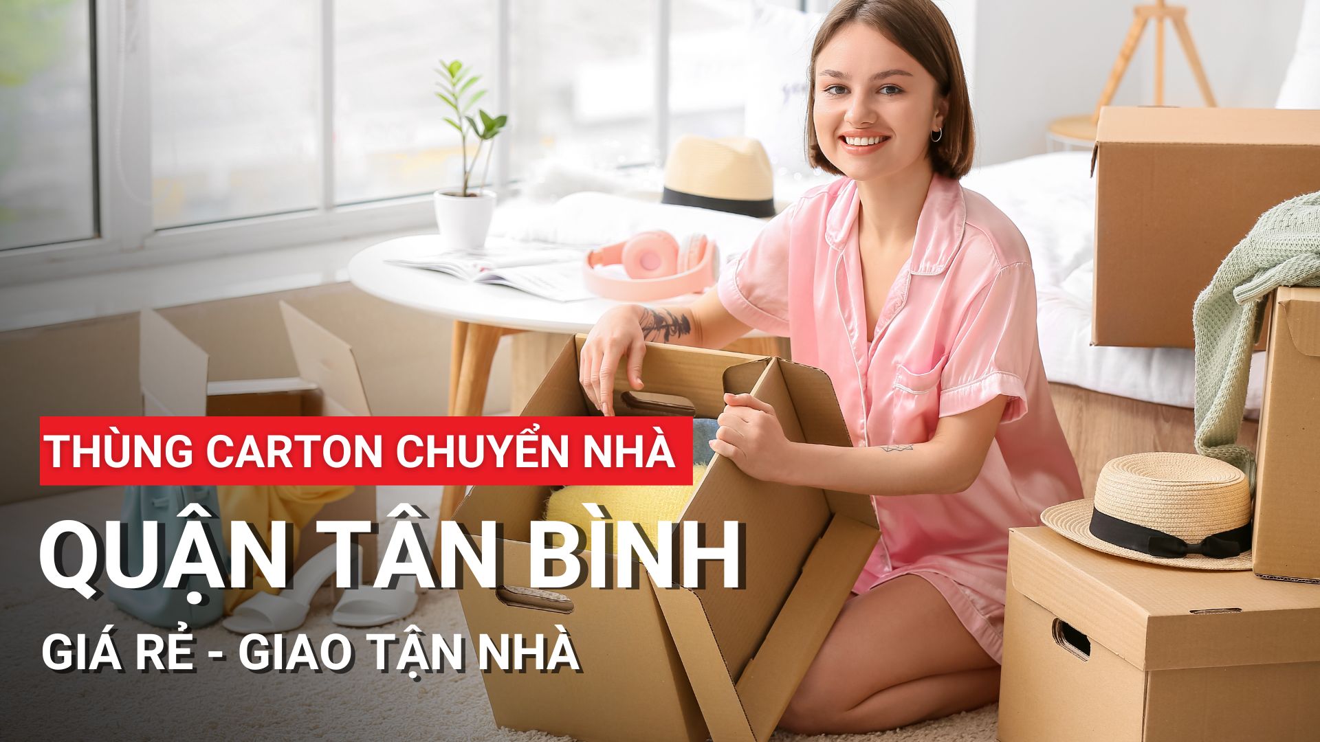 Thùng carton chuyển nhà quận Tân Bình