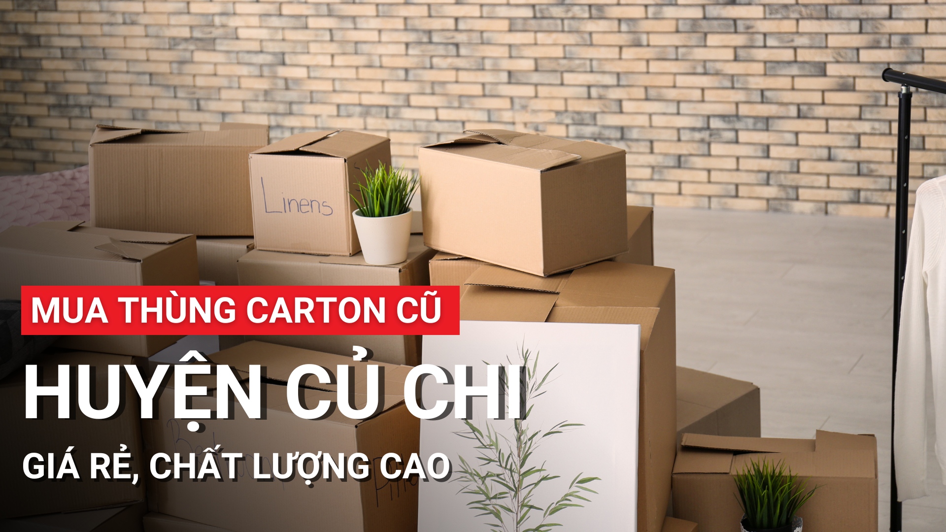 Thùng carton cũ huyện Củ Chi