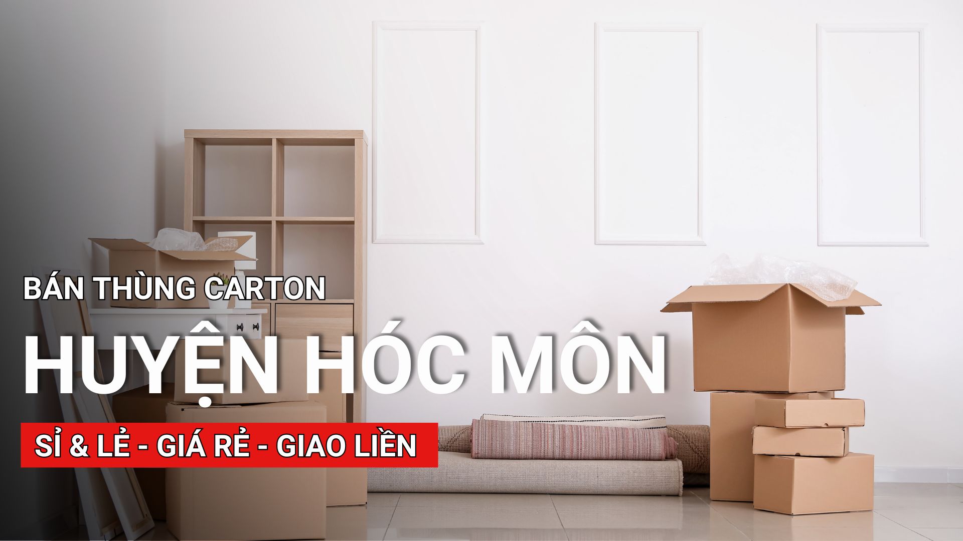 Thùng carton Hóc Môn