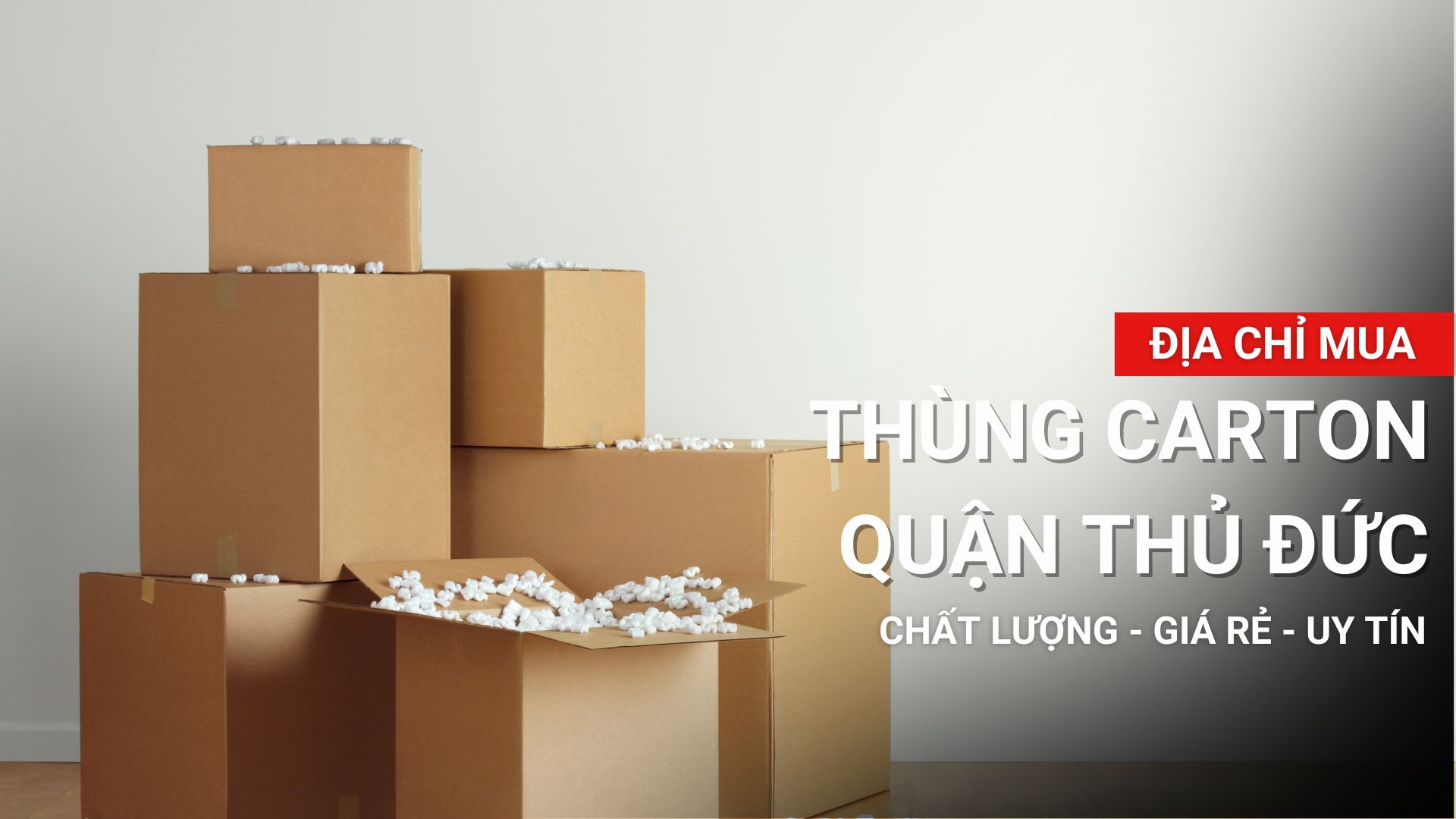 #1 Địa chỉ bán thùng carton Thủ Đức [Giá tốt tháng 9/2024]