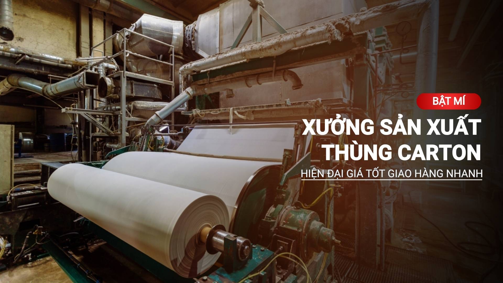 Xưởng sản xuất thùng carton hiện đại giá tốt giao hàng nhanh TPHCM