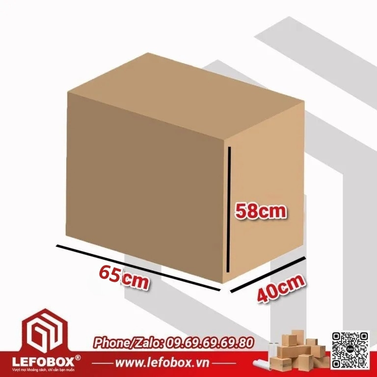 Thùng carton 65x40x58 5 lớp