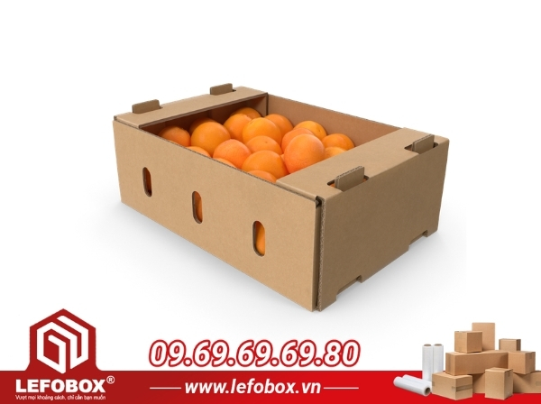 Thùng carton đựng cam