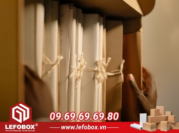 Thùng carton đựng chứng từ