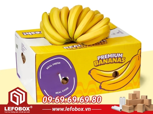 Thùng carton đựng chuối