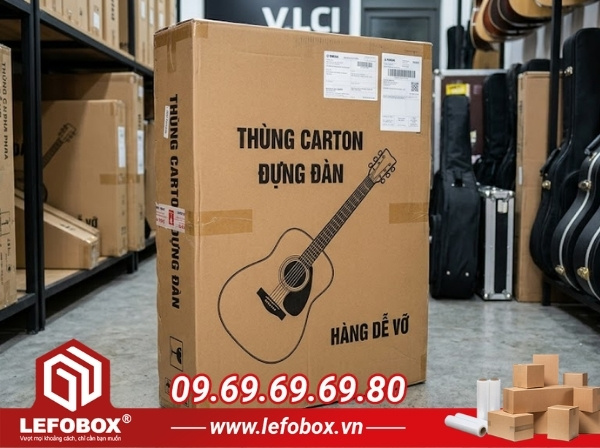 Thùng carton đựng đàn