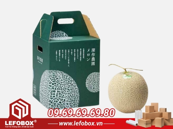 Thùng carton đựng dưa lưới