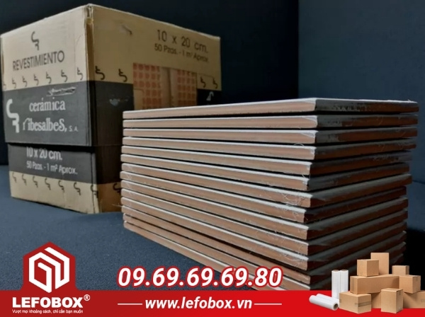 Thùng carton đựng gạch men