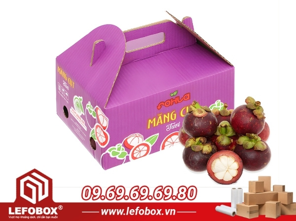 Thùng carton đựng măng cụt