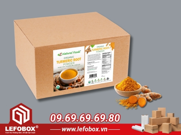 Thùng carton đựng nghệ