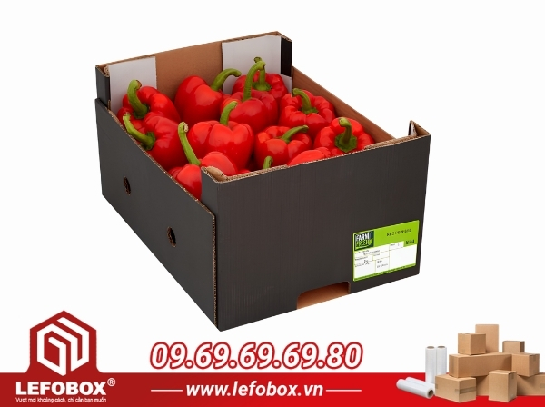 Thùng carton đựng ớt chuông