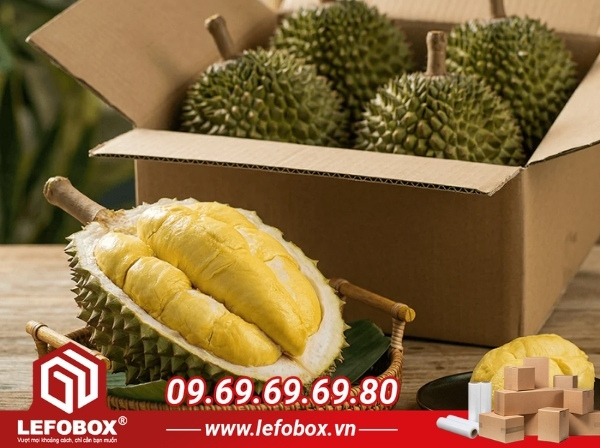 Thùng carton đựng sầu riêng