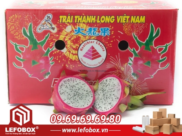 Thùng carton đựng thanh long
