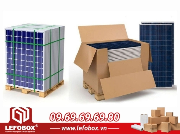 Quy trình đặt hàng thùng carton đựng tấm pin tại LefoBox