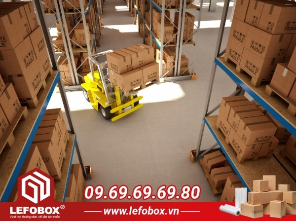 Quy trình lưu kho và bảo quản thùng carton
