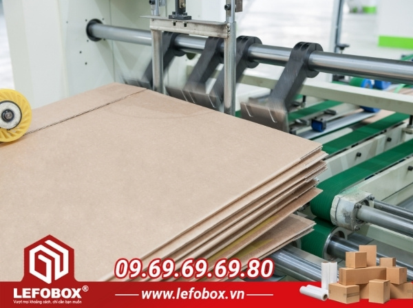 Quy trình sản xuất giấy bìa carton