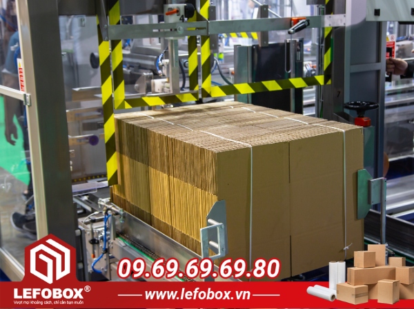 Quy trình sản xuất thùng carton đựng bàn ghế