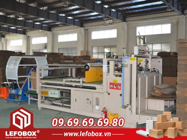 Quy trình sản xuất thùng carton đựng chanh tại LefoBox