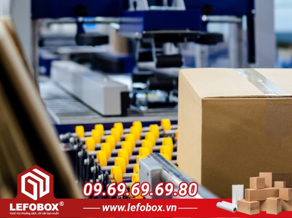 Quy trình đặt sản xuất thùng carton đựng quạt