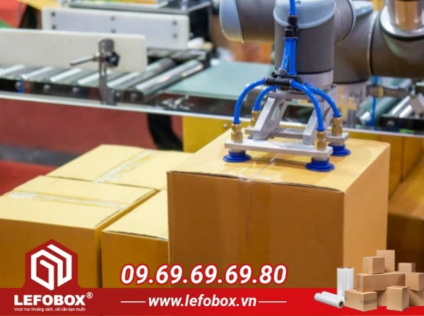 Quy trình đặt sản xuất thùng carton tại LefoBox nhanh chóng và chuyên nghiệp