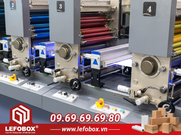 Quy trình sản xuất thùng carton in offset