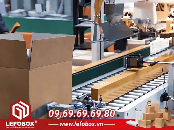 Quy trình sản xuất hộp giấy carton