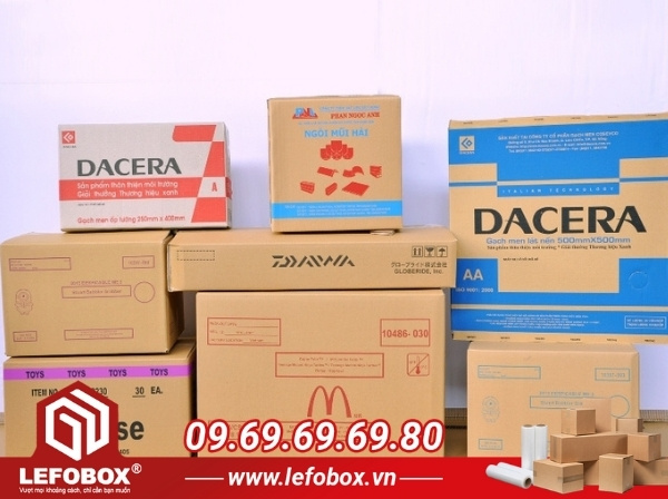 Sản xuất thùng carton 5 lớp in flexo cho ngành điện máy
