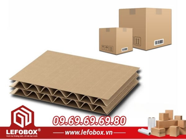Thùng carton 5 lớp cao cấp là 1 loại thùng được sử dụng phổ biến ở quận 9