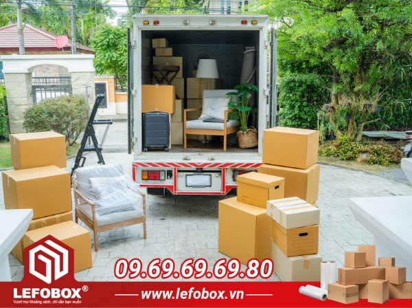 Sản xuất thùng carton đóng gói hàng hóa chuyển nhà