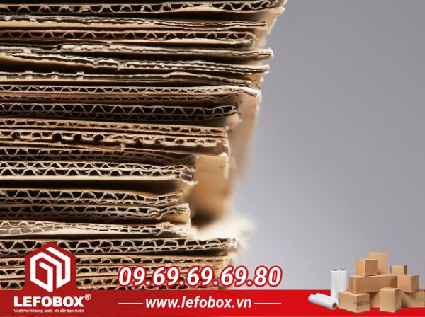 Sản xuất thùng carton dựa theo số lớp thùng