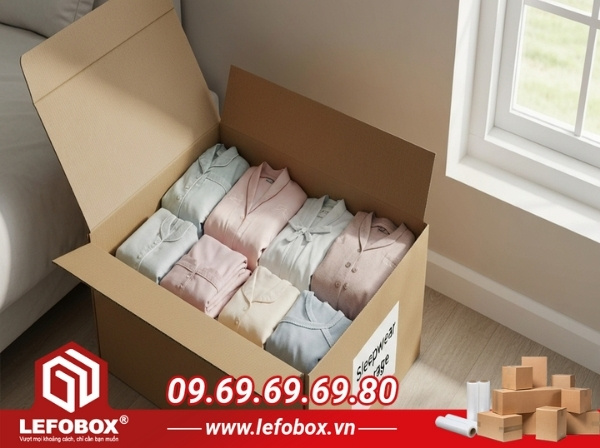 Sản xuất thùng carton ngành thời trang tại huyện Củ Chi