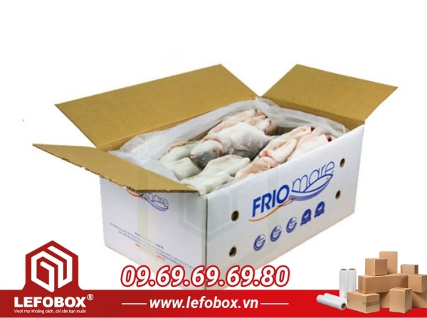 Sản xuất thùng carton đựng hải sản huyện Bình Chánh