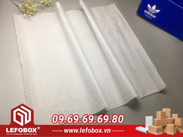 Sử dụng giấy lụa không axit để hút ẩm