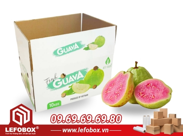 Tại sao nên sử dụng thùng carton để đựng ổi?