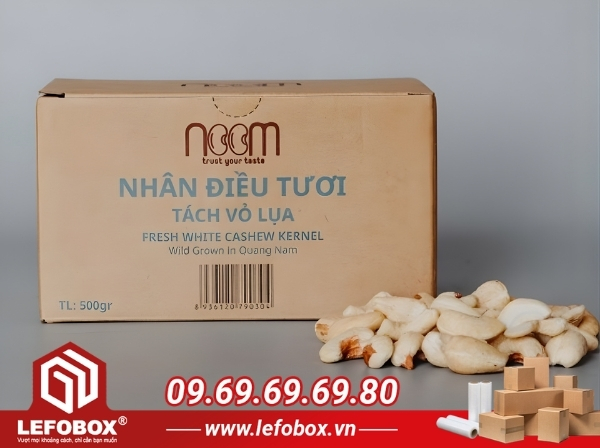 Tầm quan trọng của thùng carton đựng hạt điều