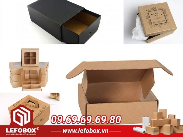 Kiểu dáng thiết kế của hộp carton đựng phụ kiện