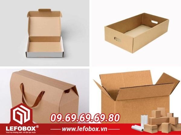 Thiết kế của thùng carton Long An