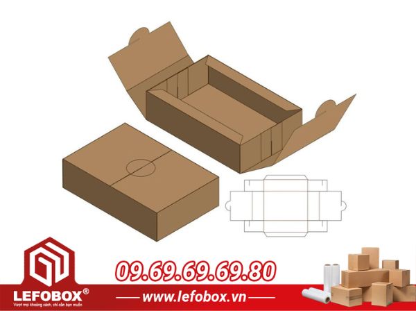 Thiết kế và lên mẫu thùng carton