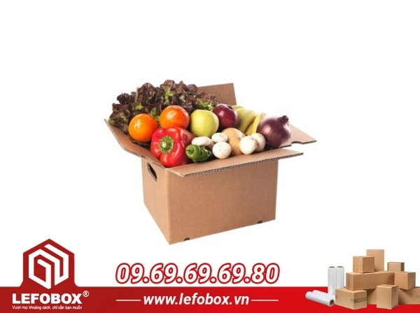 Thùng carton 30kg đựng nông sản