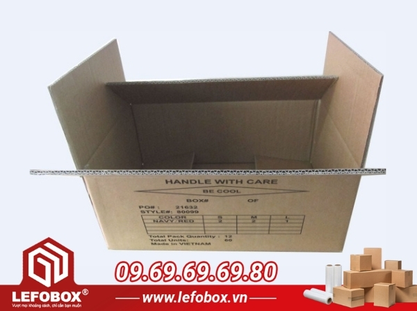 Thùng carton 5 lớp in flexo