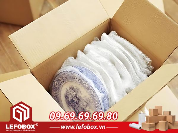 Thùng carton 5 lớp Thuận An đựng đồ dễ vỡ