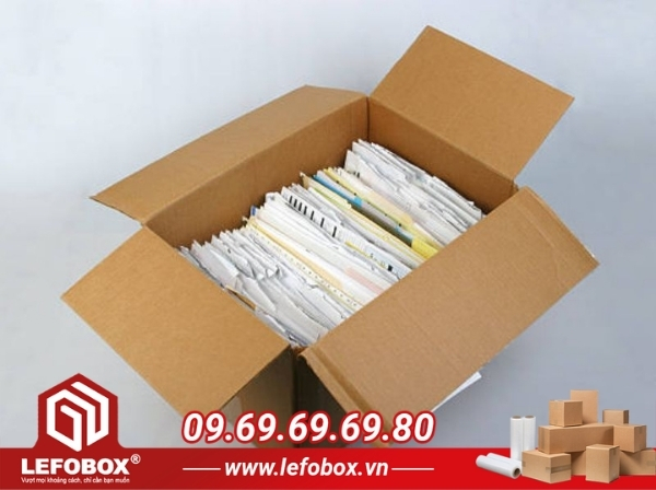 Thùng carton 60x40x40 tài liệu văn phòng