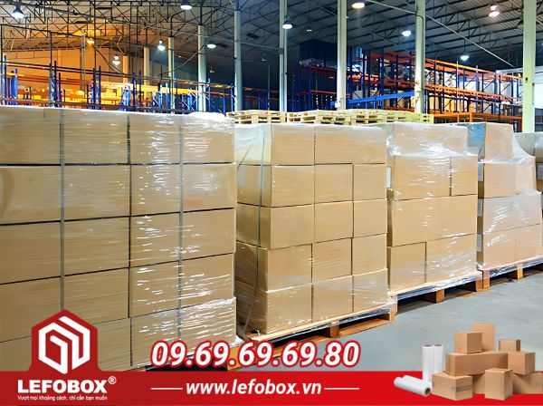 Thùng carton giúp tiết kiệm diện tích, dễ dàng sắp xếp