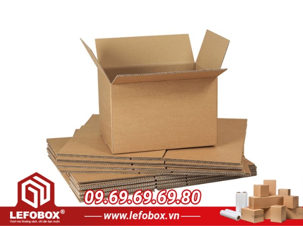 Thùng carton 60x40x40cm có thiết kế dễ dàng cho người dùng