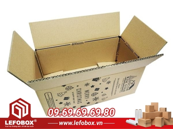 Thùng carton 7 lớp in flexo