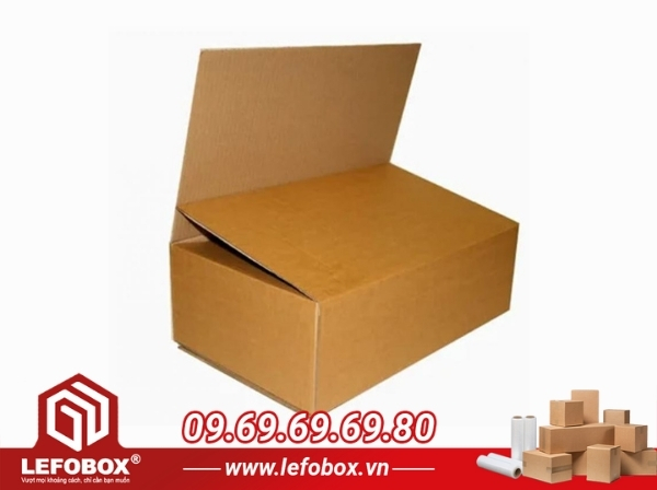 Thùng carton 7 lớp nắp chồm